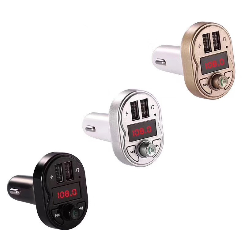 A3 Automobilski Bluetooth FM odašiljač MP3 audio player Automobilski komplet Handsfree pozivanje 5V 2.1A Dual USB auto FM modulator