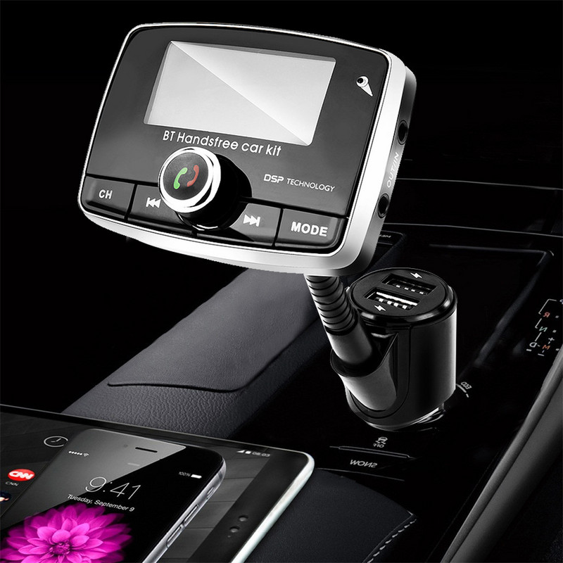 QC3.0 Dvostruki USB priključci Bluetooth 5.0 MP3 player za automobil