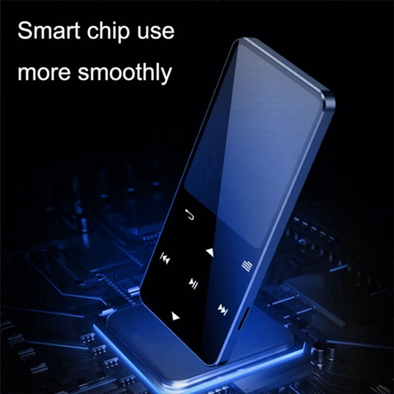 MP4 uređaj s ugrađenim Bluetooth zvučnikom Tipka na dodir FM radio Reprodukcija videa E-knjiga HIFI Metalni 2,0-inčni uređaj na dodir