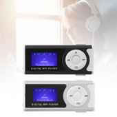 Prijenosna sportska MP3 svjetiljka Mini BackClip LCD Mini zaslon Music Media Player