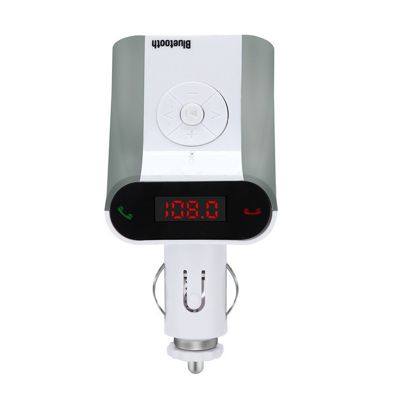 Wireless Bluetooth LCD MP3 Player Kit auto SD USB FM Transmitter Modulator