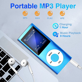 Συσκευή αναπαραγωγής MP3 με Bluetooth 5.0, συσκευή αναπαραγωγής μουσικής με κάρτα TF 32 GB, FM, ακουστικά, φορητή συσκευή αναπαραγωγής μουσικής Hifi