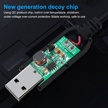 USB кабел Boost Line DC 5V към DC 12V / 9V Модул за увеличаване на скоростта USB конвертор Адапторен кабел 2.1X5.5Mm щепсел за arduino WIFI рутер