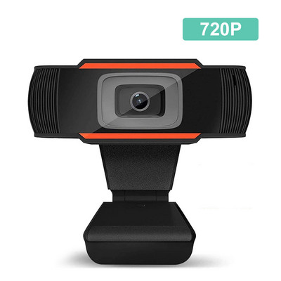 Webkamera 1080P 720P Full HD webkamera mikrofonnal USB csatlakozós webkamera PC számítógéphez Mac laptop élő közvetítés mini kamera