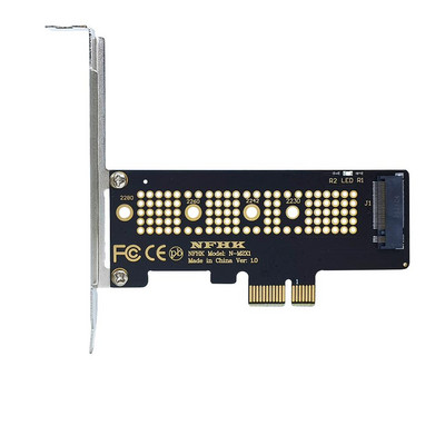 RYRA 1 bucată NVMe PCIe M.2 NGFF SSD la PCI-E X1 placă adaptor PCI-E M.2 cu suport pentru adaptor SSD M2 Pcie de dimensiune 2230-2280