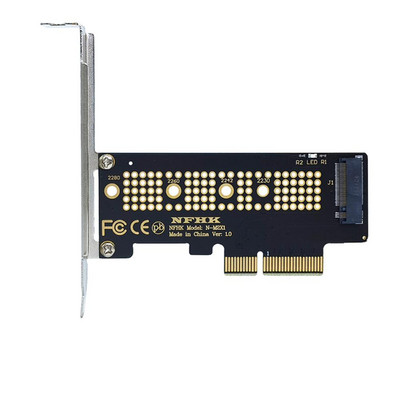 RYRA 1 bucată NVMe PCIe M.2 NGFF SSD la PCI-E X1 placă adaptor PCI-E M.2 cu suport pentru adaptor SSD M2 Pcie de dimensiune 2230-2280