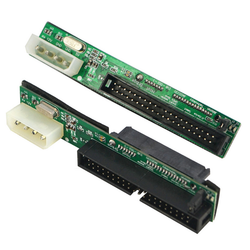 Sata-IDE-adapter 2.5 Sata Female-3.5 IDE meeste muundur 40 PIN-port 1,5 Gbs 2,5 kuni 3,5 IDE tugi ATA 133 100 HDD CD DVD