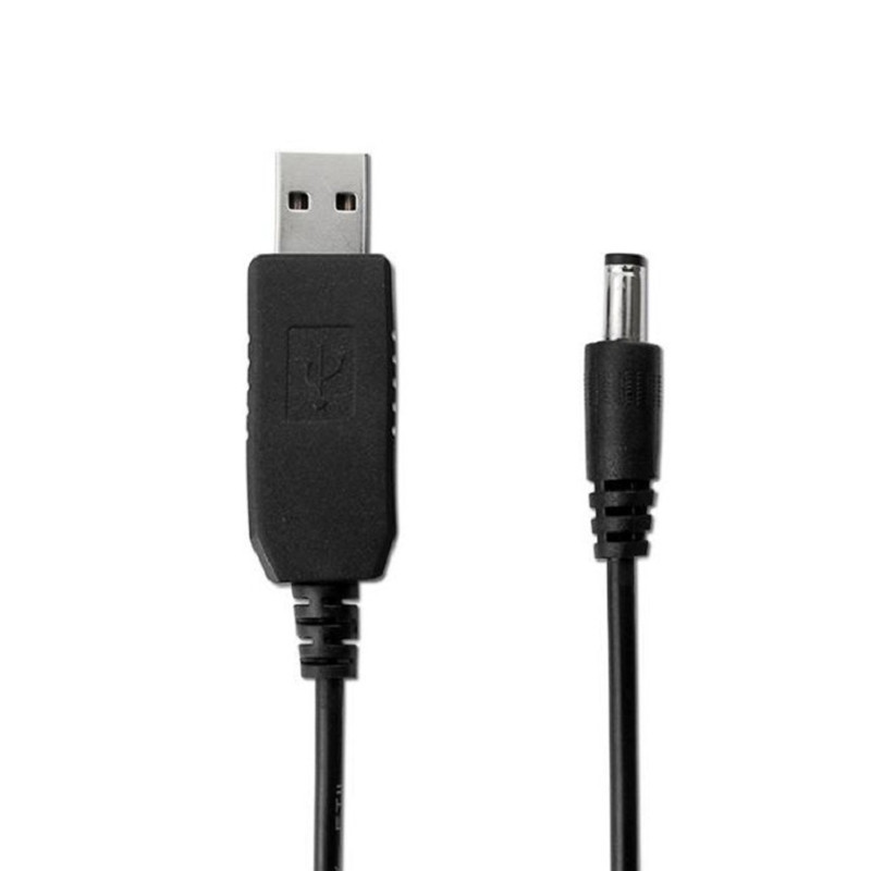 COVYIV USB DC 5V do 12V 9V Kabel za napajanje za usmjerivač WIFI adapter Žica USB Boost Module Pretvarač preko PowerBank 5.5*2.1mm