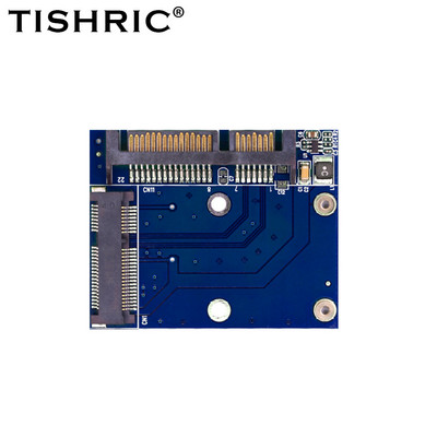 TISHRIC M.2 NGFF Msata SSD į SATA 3.0 2.5 Adapter M2 PCI SSD keitiklio stovo kortelė, skirta nešiojamam kompiuteriui pridėti iki 6Gps