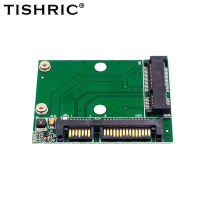 TISHRIC M.2 NGFF Msata SSD į SATA 3.0 2.5 Adapter M2 PCI SSD keitiklio stovo kortelė, skirta nešiojamam kompiuteriui pridėti iki 6Gps