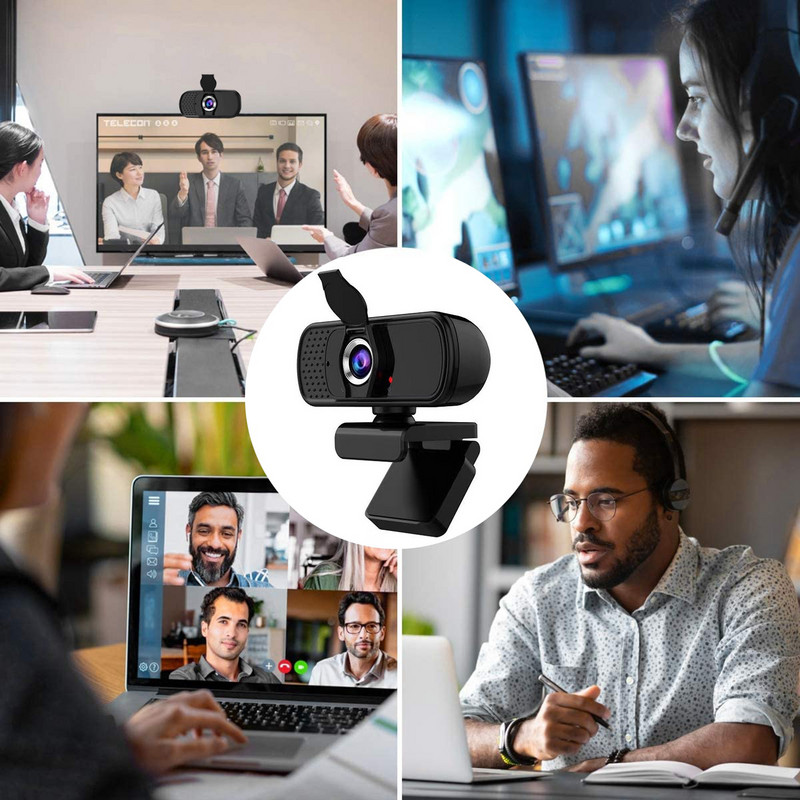 Konferencija PC Web kamera Autofokus USB Web kamera Prijenosna stolna računala Za uredske sastanke Kućni s mikrofonom 1080P HD Web kamera