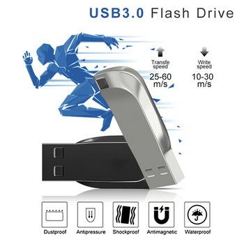 Olaf High speed Drive Flash USB 3.0 U Metal Pen Drive 2TB 1TB 512G Αδιάβροχο Mini Memory Stick 32GB USB Flash Pendrive 2TB
