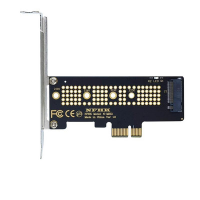 M.2 NVMe SSD NGFF uz PCIE X16 adaptera M atslēgas interfeisa kartes atbalsts PCI-e PCI Express 3.0 2230-2280 izmēra M.2 M2 Pcie adapteris