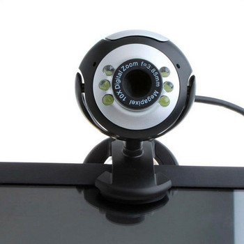 Уеб камера камера с микрофон за компютър PC лаптоп настолен компютър YouTube Skype цифрова USB видео камера уеб камера