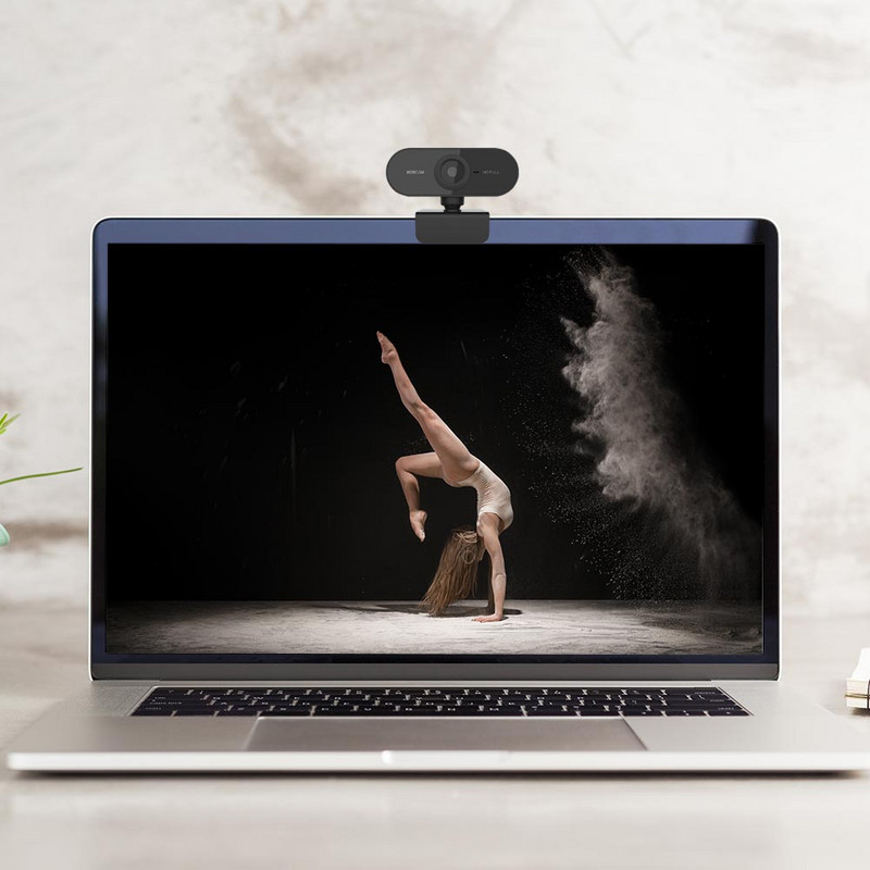 Cameră web Full HD 1080P cu microfon Cameră web pentru întâlniri Focalizare automată 360 de grade Fără unitate pentru înregistrare video Computer de birou