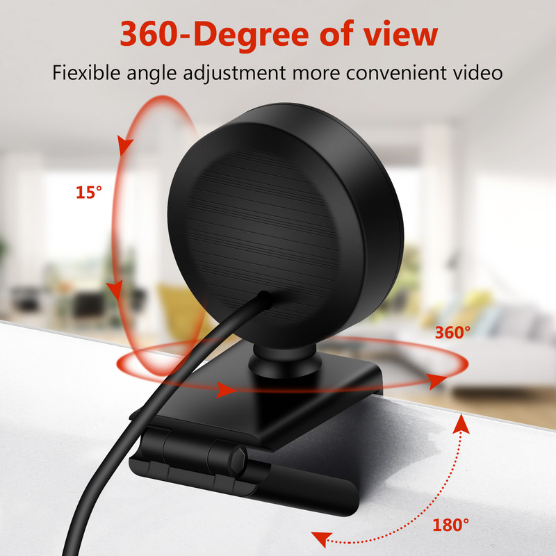 1080p webkamera webkamera 1080p Full HD webkamera mikrofonnal Autofókuszos mini USB kamera PC számítógéphez Mac laptop webkamera