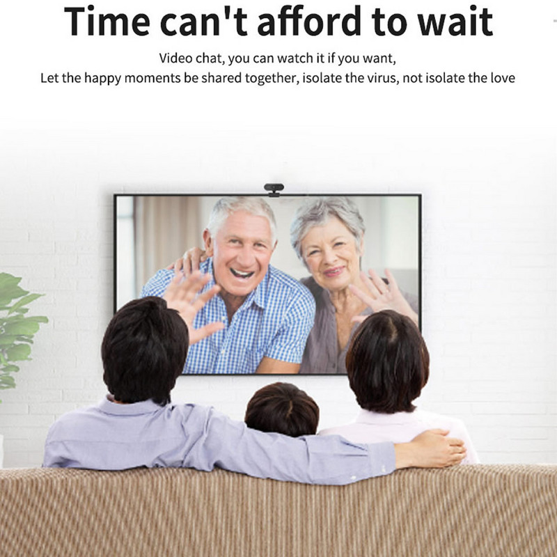 1080P HD mini webkamera mikrofonnal, USB interfész támogatja a laptop asztali számítógépet, alkalmas élő videohívás konferenciára