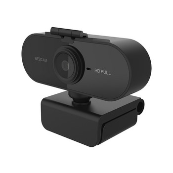 Уеб камера за компютър с микрофон Уеб камера за срещи Автофокус 360 градуса без задвижване за видеозаснемане за настолен компютър