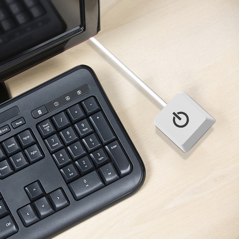 2/4m raznobojna svjetla Prekidač za stolno računalo Matična ploča za vanjsko pokretanje Gumb za uključivanje/isključivanje Produžni kabel za kućni ured