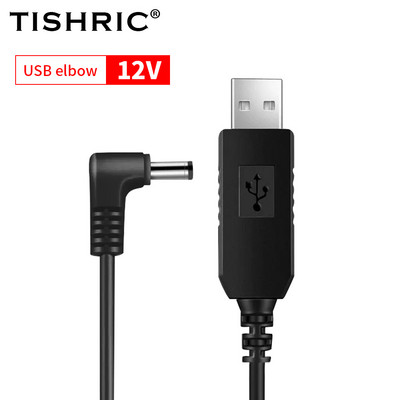 TISHRIC DC USB 5V 9V 12V adapter USB kabel za pojačanje napajanja Kabel za napajanje USB žica za modul usmjerivača WIFI pretvarač preko PowerBank