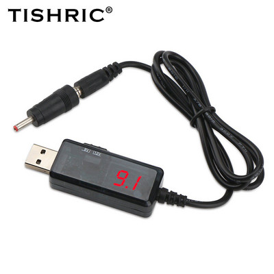 TISHRIC DC USB 5V 9V 12V adapter USB kabel za pojačanje napajanja Kabel za napajanje USB žica za modul usmjerivača WIFI pretvarač preko PowerBank