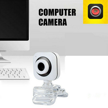 Закрепваща се уеб камера 5,0 мегапиксела Динамична разделителна способност Онлайн камера Мрежова уеб камера за чат с микрофон