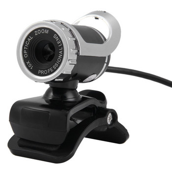 Υψηλής ευκρίνειας Περιστρεφόμενη κάμερα web Night Vision USB Web Cam 360 Degree MIC Clip-on Υπολογιστής Φορητός υπολογιστής Φορητός υπολογιστής Web Camera