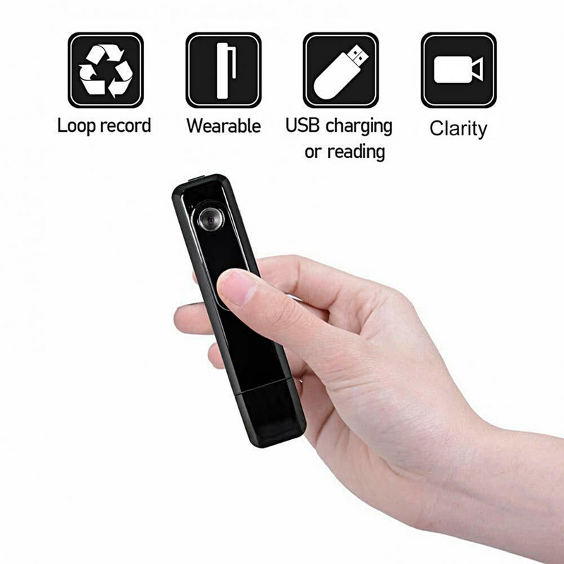 Patogus mini skaitmeninis fotoaparatas, išmanusis įrašymo įrenginys, lengvas stebėjimo fotoaparatas 1080p didelės raiškos lauke