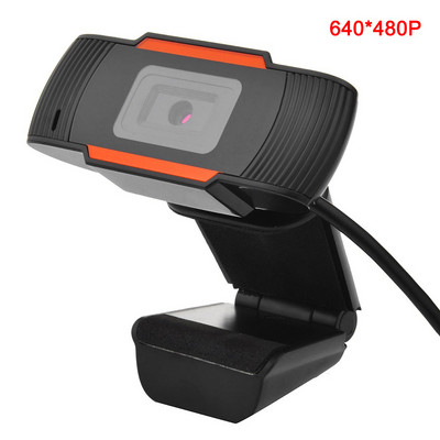 Webkamera mikrofonnal HD 480/720/1080P Webkamera Streaming számítógép Webkamera USB számítógépes kamera PC laptophoz