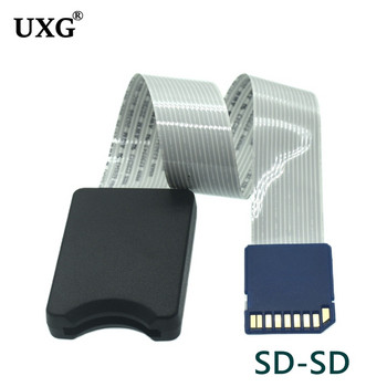 10CM 25CM 48CM 60CM κάρτα SD Θηλυκό σε TF micro SD Αρσενικό SD σε SD TF σε TF Ευέλικτη κάρτα επέκτασης καλωδίου Αναγνώστης προσαρμογέα επέκτασης