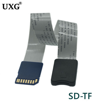 10CM 25CM 48CM 60CM κάρτα SD Θηλυκό σε TF micro SD Αρσενικό SD σε SD TF σε TF Ευέλικτη κάρτα επέκτασης καλωδίου Αναγνώστης προσαρμογέα επέκτασης