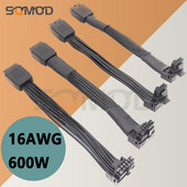 Κάρτα βίντεο 16Pin Elbow Νέα κάρτα βίντεο 12VHPWR Straight Head Turning Head Line PCIE 5.0 Elbow Line 12+4P 90 Degree Elbow GPU