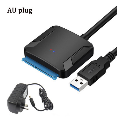 USB SATA Ⅲ kaabel Sata to USB 3.0 adapteri 5 Gbps tugi 2,5/3,5 tollise välise SSD kõvaketta kohandamiseks kõvaketas 3.5 Sata 3 USB Adapt PC