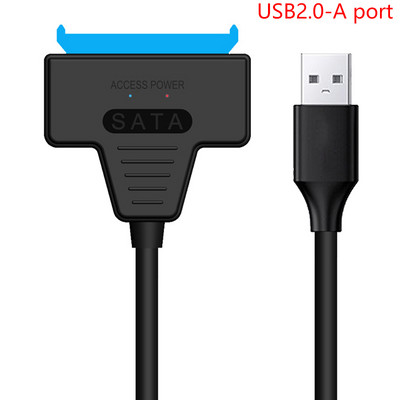 USB SATA 3 kabel SATA na USB 3.0 / USB 2.0 kabel adapter podrška 2.5 inča/3.5 inča vanjski SSD HDD tvrdi disk Sata III Dc napajanje