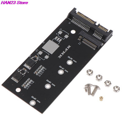 Χονδρική Κάρτα μετατροπέα M.2 NGFF MSATA SSD σε SATA 3.0 Adapter 2 in 1 για φορητό υπολογιστή