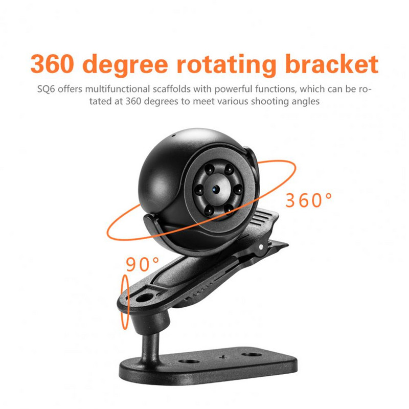 Tīmekļa kamera Lieliska Plug Play Intelligent Mini Wireless 1080P IP kamera automašīnu novērošanas kameras drošības kamerai