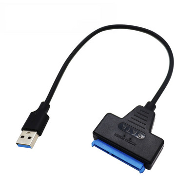 Elough Sata – USB 3 0 adapter támogatása 2,5 hüvelykes külső SSD HDD merevlemez SATA 3 22 tűs Sata 3 kábel akár 6 Gbps Cabo Sata
