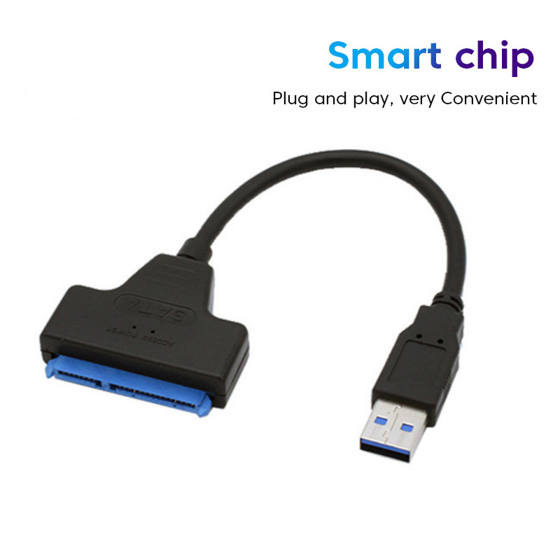 Elough Sata – USB 3 0 adapter támogatása 2,5 hüvelykes külső SSD HDD merevlemez SATA 3 22 tűs Sata 3 kábel akár 6 Gbps Cabo Sata