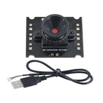 Μονάδα κάμερας OV9726 1 εκατομμύριο εικονοστοιχεία ευρυγώνιος φακός 70 μοιρών Μονάδα κάμερας USB Δωρεάν πρόγραμμα οδήγησης Υποστήριξη αισθητήρα CMOS Τηλέφωνο OTG