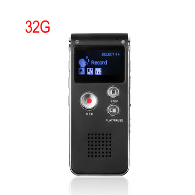 Digitalni diktafon Prijenosni mini diktafon MP3 player Telefon Audio diktafon Pametno glasovno aktivirano snimanje s mikrofonom