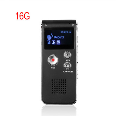 Digitalni diktafon Prijenosni mini diktafon MP3 player Telefon Audio diktafon Pametno glasovno aktivirano snimanje s mikrofonom