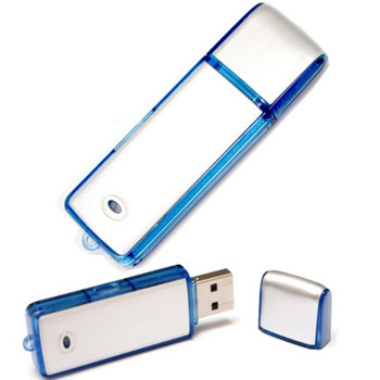 8 GB Ψηφιακή συσκευή εγγραφής ήχου Στυλό USB Δικταφώνου Επαναφορτιζόμενη Μίνι συσκευή εγγραφής λάμψης συνεδρίων