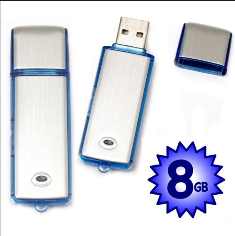 8GB Digital Audio Voice Recorder Pen USB Dictafon Recorder Reîncărcabil conferință Flash Drive Mini Recorder