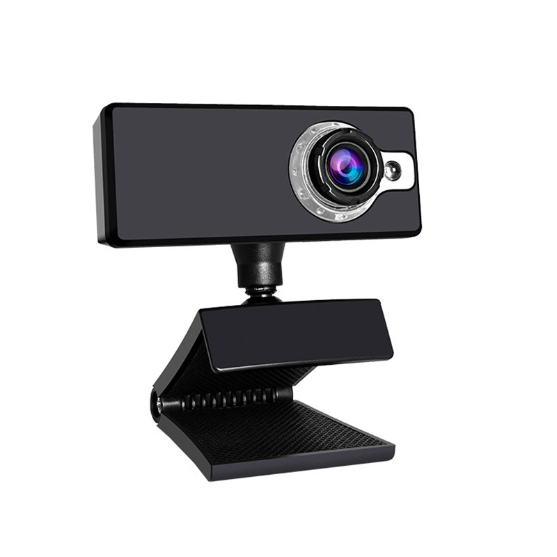 Cameră web HD USB 2.0 Supliment de lumină Senzor CMOS de focalizare manuală cu microfon digital Cameră de predare online Cameră de chat video