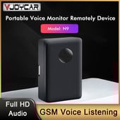 N9 SIM kártya GSM távhallgató audio megfigyelő eszköz Micro LBS Tracker kétirányú hívó hangfigyelő