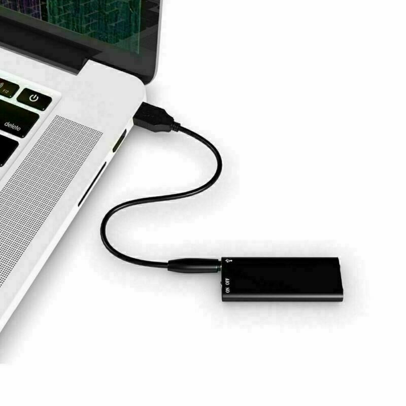 32 GB-os Mini Hangrögzítő Professzionális Hangaktivált Digitális Audio Hordozható Mp3 lejátszó Memória tároló WAV rögzítés Windowshoz