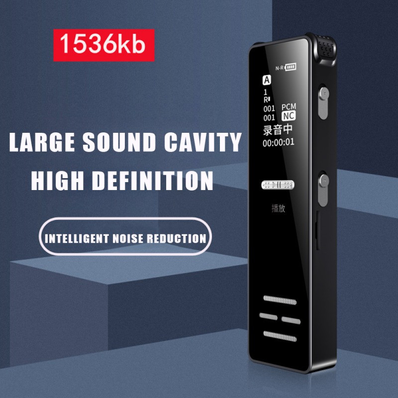 USB2.0 digitalni diktafon Snimanje jednim klikom MP3 player aktiviran glasom Mini audio snimač za predavanja intervju sastanke