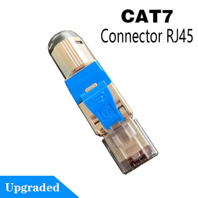 CAT8 STP RJ45 savienotājs CAT7 CAT6A Atkārtoti lietojams Ethernet gala kontaktspraudnis Ekrēts modulārais cinka sakausējuma lauka gala spraudnis