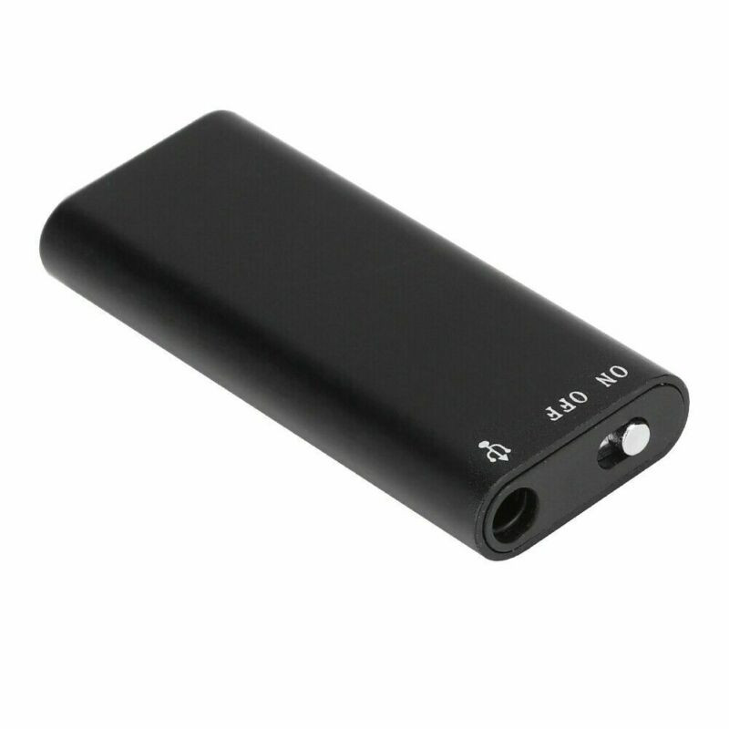 KLW Snimač glasa MP3 player USB Flash Disk 3 u 1 jedna tipka Snimanje HD Smanjenje buke Legura cinka Shell HC-8G