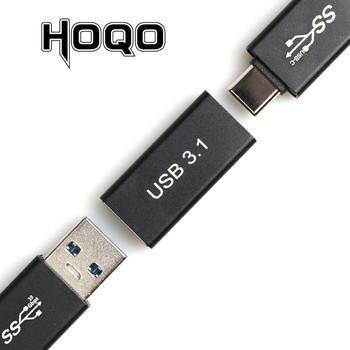 90 μοιρών USB 3.1 Type C Θηλυκό σε USB A θηλυκό B Αντάπτορας Αρσενικό σε Θηλυκό OTG Τύπος C σε usb 3.0 Αρσενικό Θηλυκό Μετατροπέας